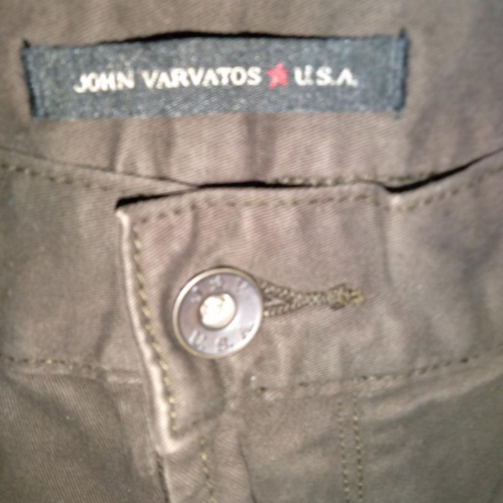 Mens Dark Brown John Varvatos Jeans 36 x 34